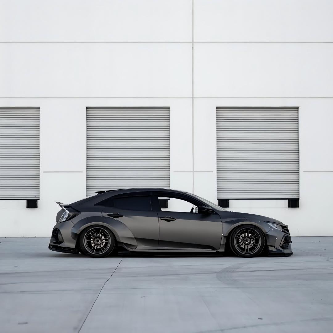 Matte Ultimate Flat Meteorites Grey Car Vinyl Wrap PET