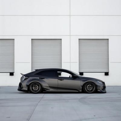 Matte Ultimate Flat Meteorites Grey Car Vinyl Wrap PET 02