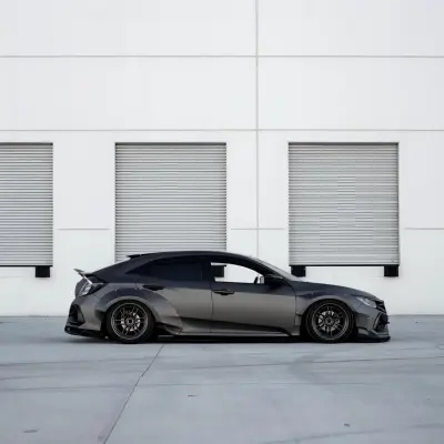 Matte Ultimate Flat Meteorites Grey Car Vinyl Wrap PET 02