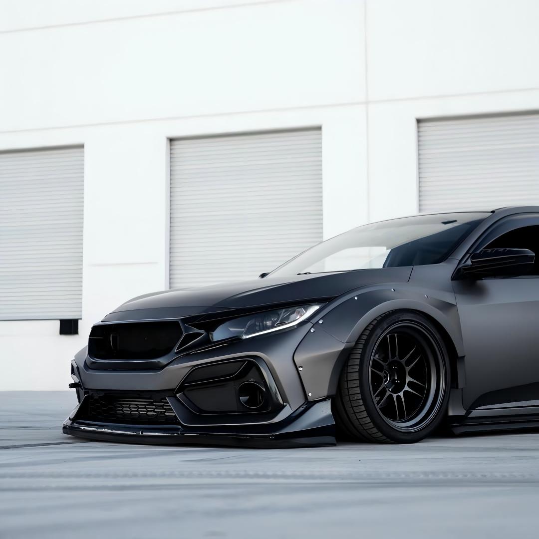 Matte Ultimate Flat Meteorites Grey Car Vinyl Wrap PET