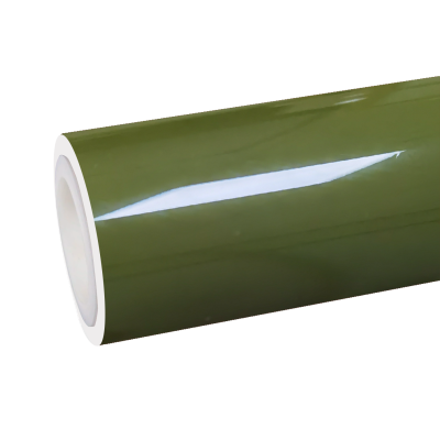 TPU Gloss Military Green Colored PPF Paint Protection Film 01