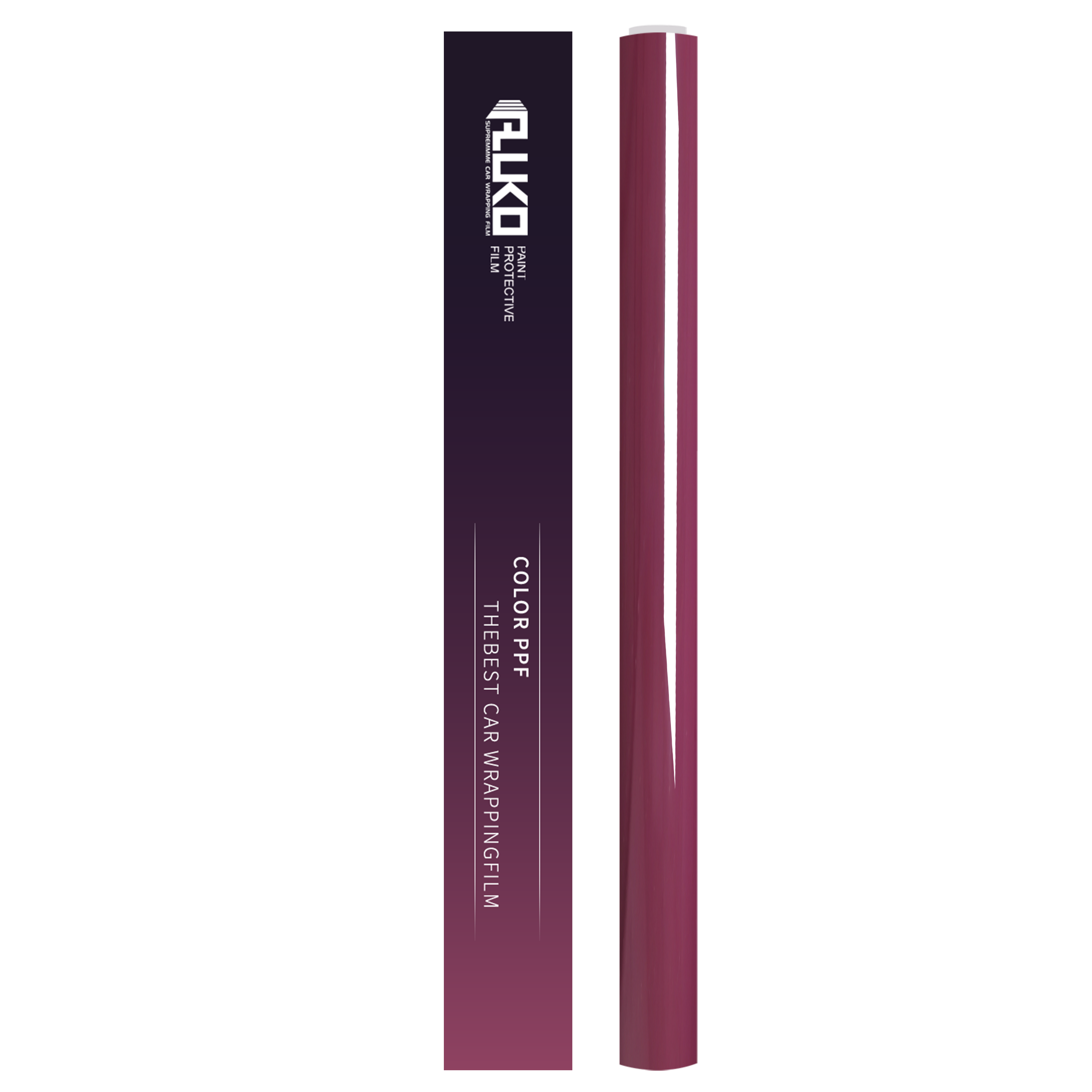 TPU Glossy Ruby Star Colored PPF Paint Protection Film