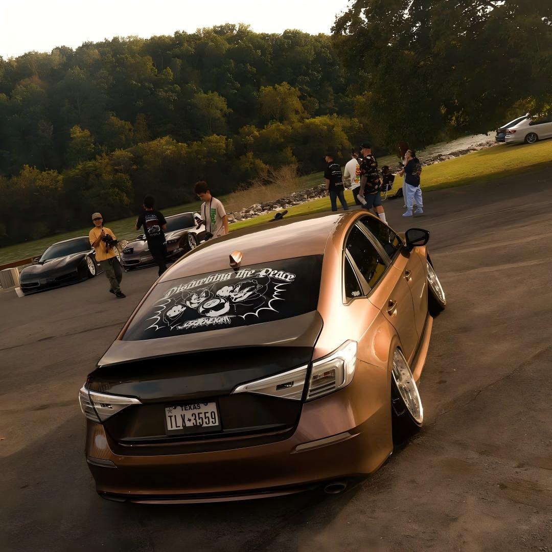 Gloss Metallic Metal Brown Car Vinyl Wrap PET