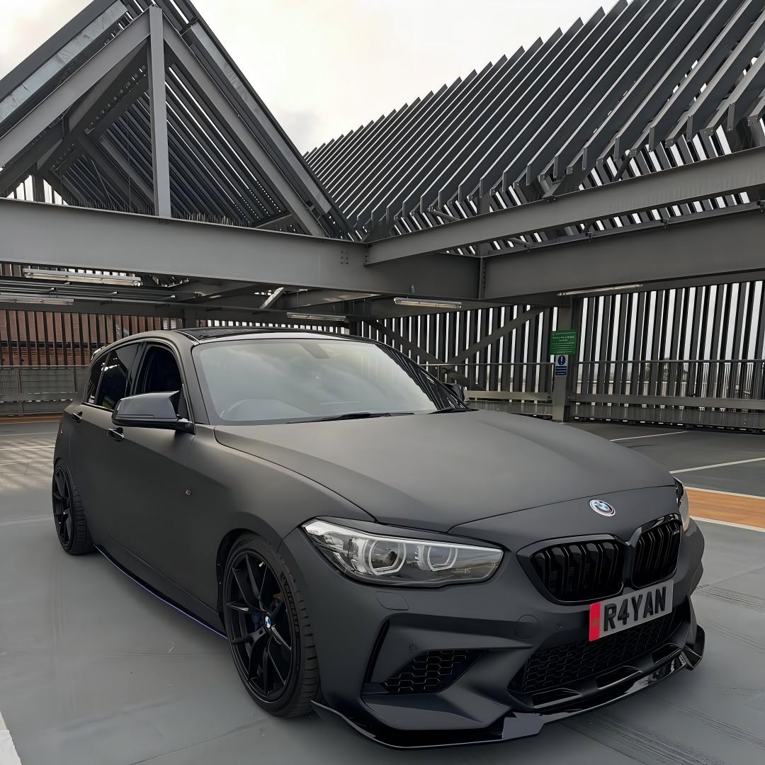 Ultra Matte Black car wrap