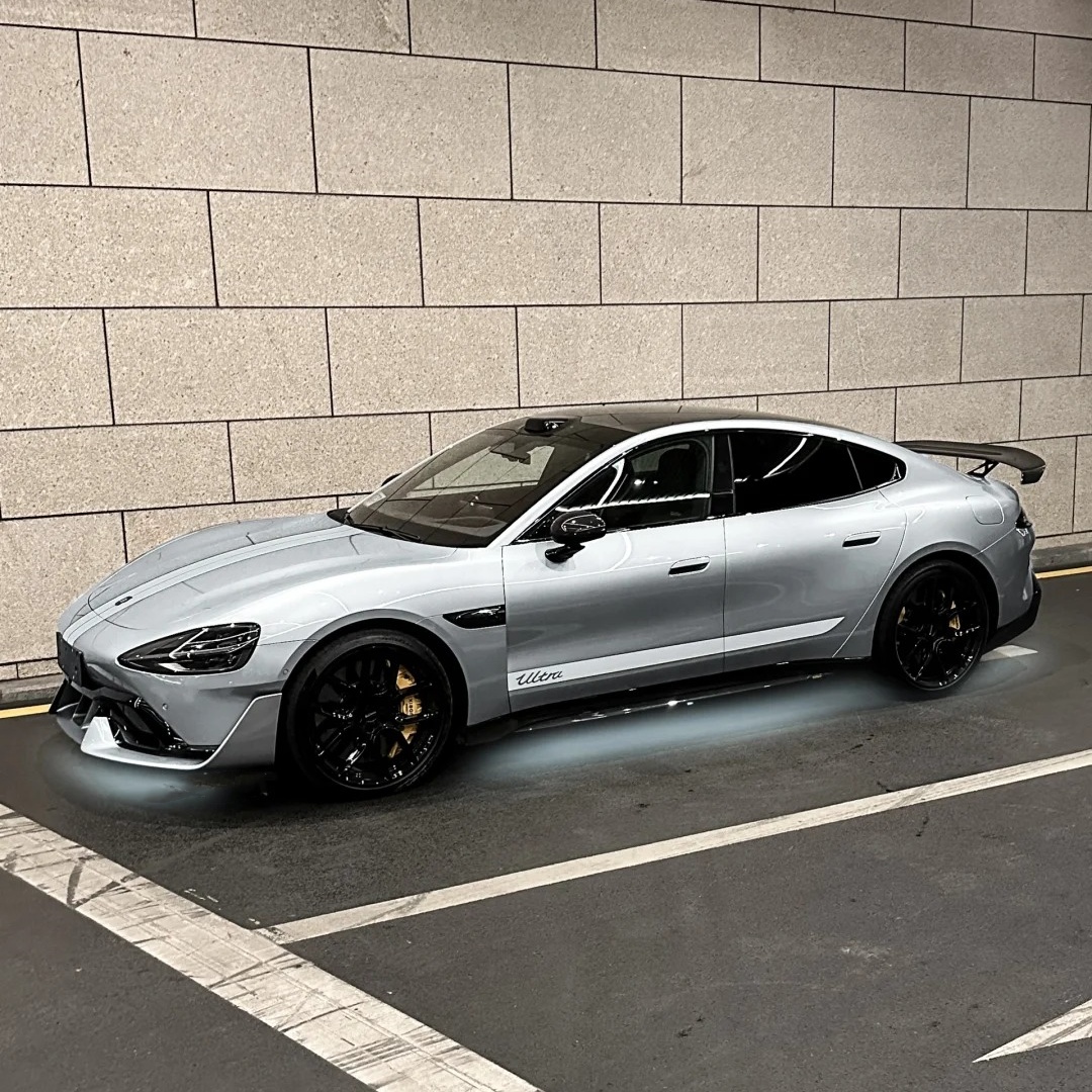 Gloss Liquid Shiny Silver Car Vinyl Wrap PET