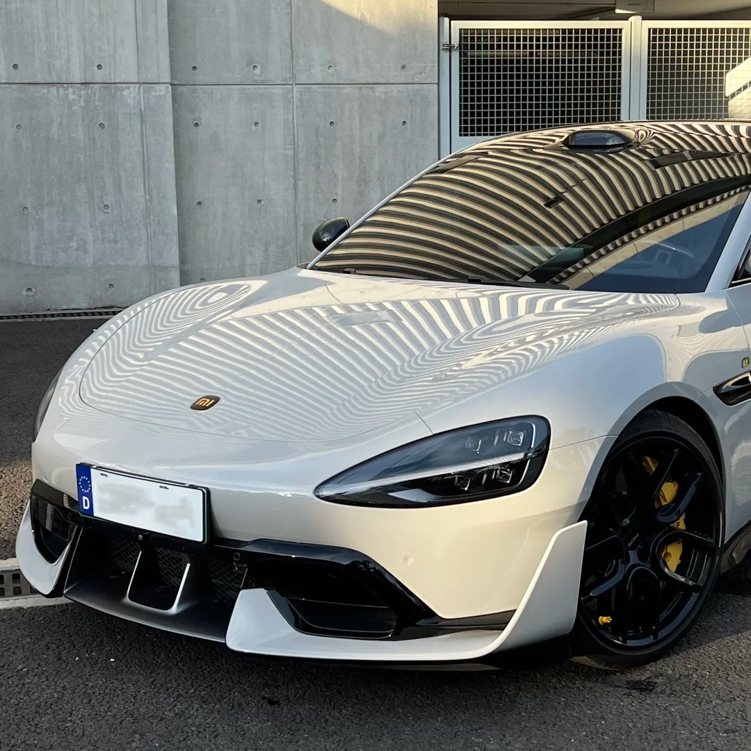 Gloss Metallic Cream Grey Car Vinyl Wrap PET