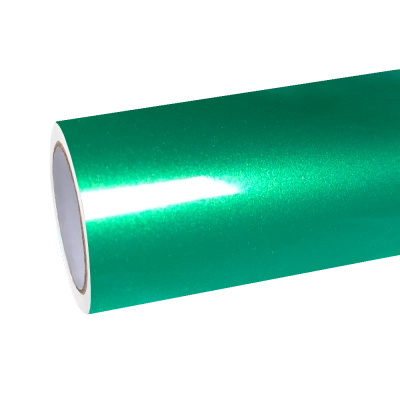 Gloss Metallic MIUI Emerald Green Car Vinyl Wrap PET 01