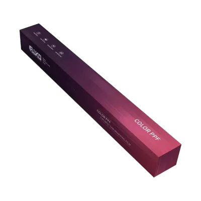 TPU Transparent Red Diamond Colored PPF Paint Protection Film 02