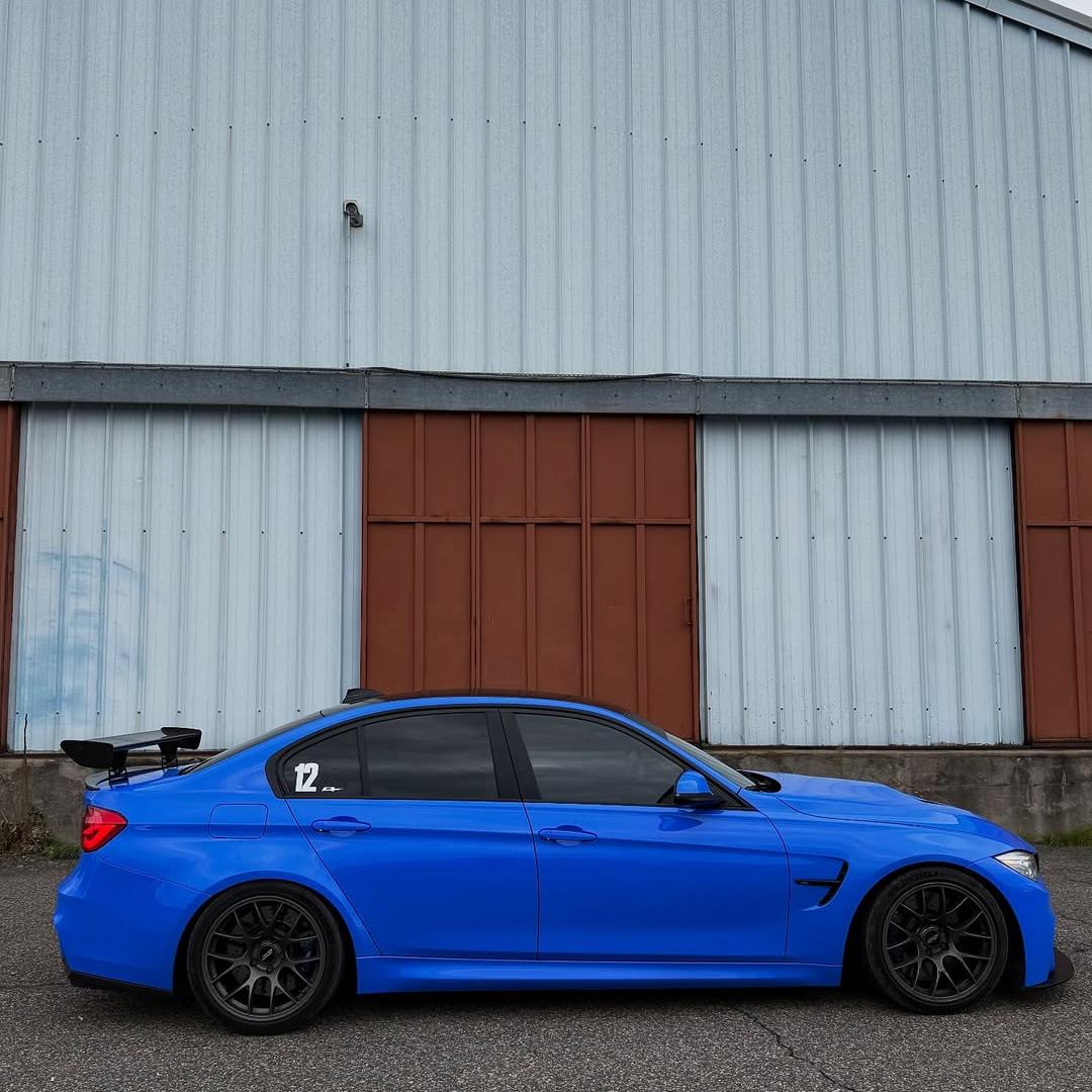 Gloss Voodoo Blue Car Vinyl Wrap PET