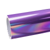 Gloss Purple Holographic Chrome Laser Car Vinyl Wrap