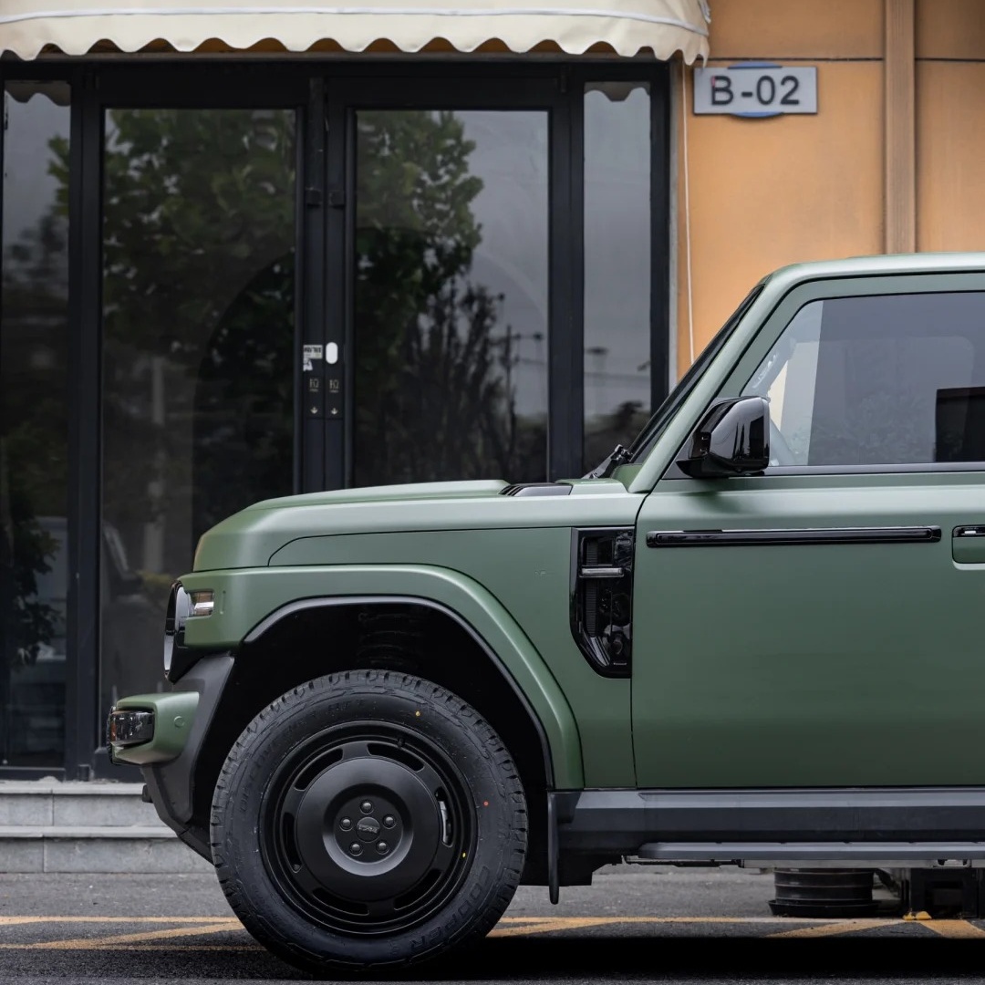 Ultimate Flat Army Green Car Vinyl Wrap PET