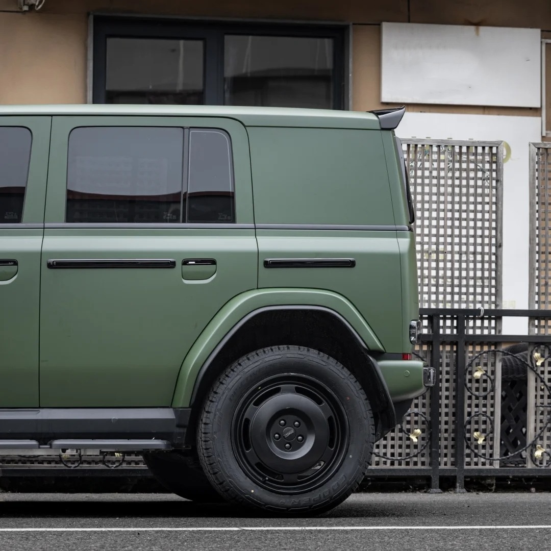 Ultimate Flat Army Green Car Vinyl Wrap PET