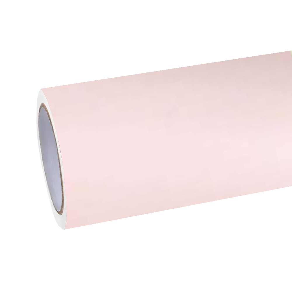 Ultimate Flat Baby Pink Car Vinyl Wrap PET
