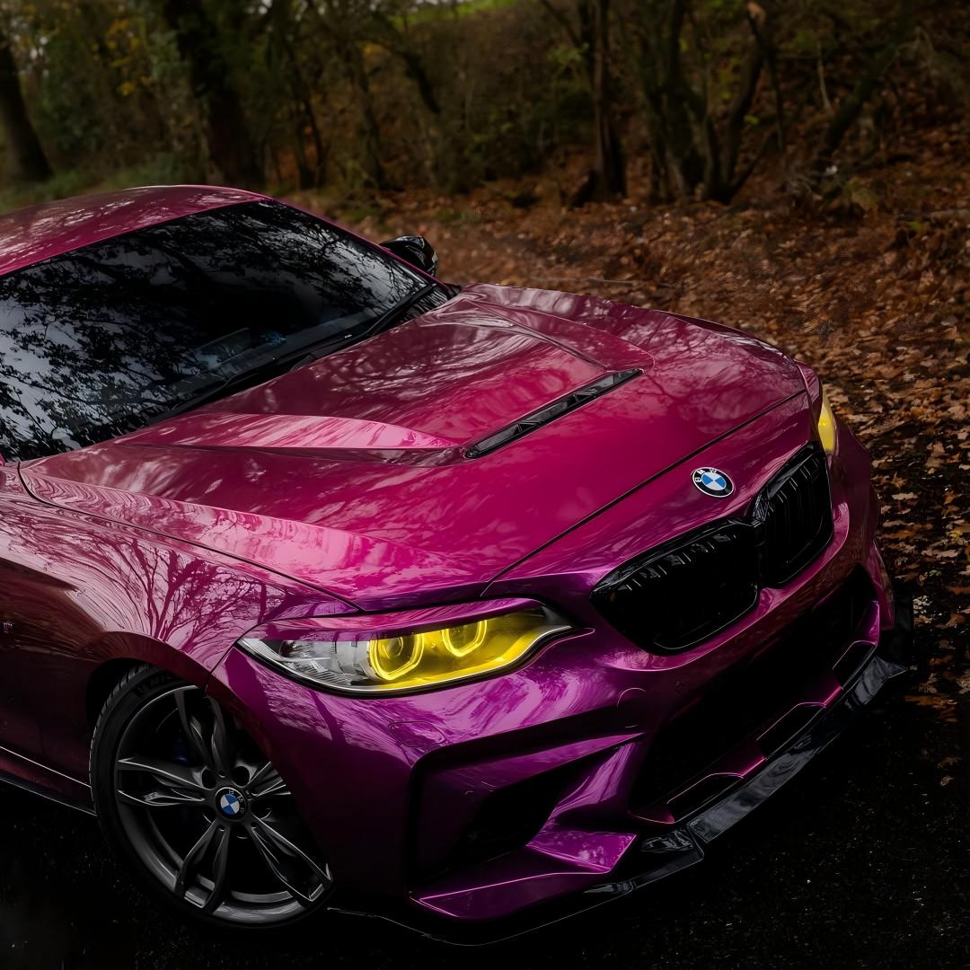 Gloss Pearl Purple Car Vinyl Wrap