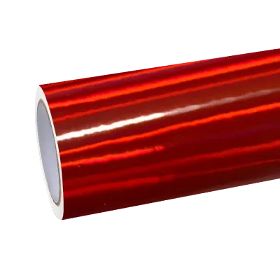 Gloss Red Holographic Chrome Laser Car Vinyl Wrap 01