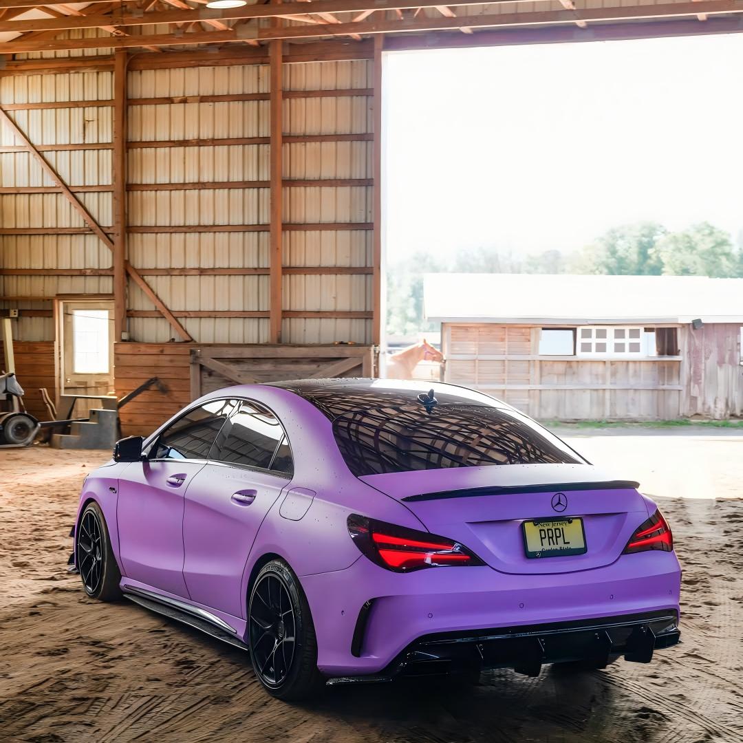 Matte Ultimate Flat Lavender Purple Car Vinyl Wrap 