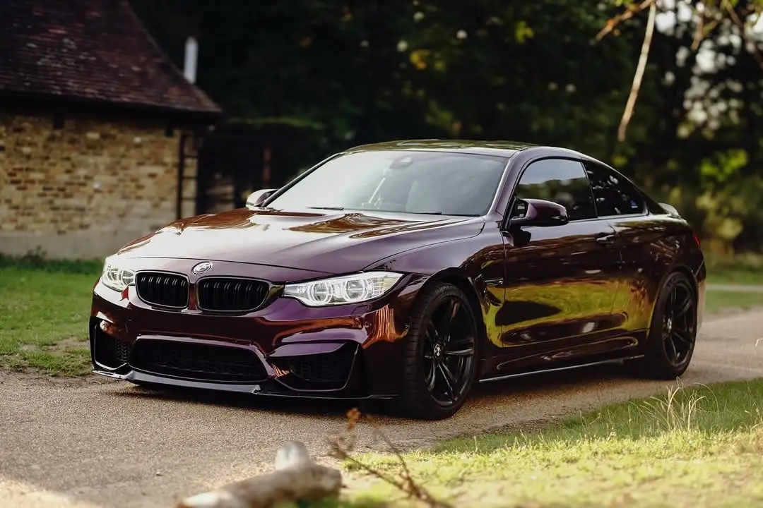 Plum Purple Car Vinyl Wrap