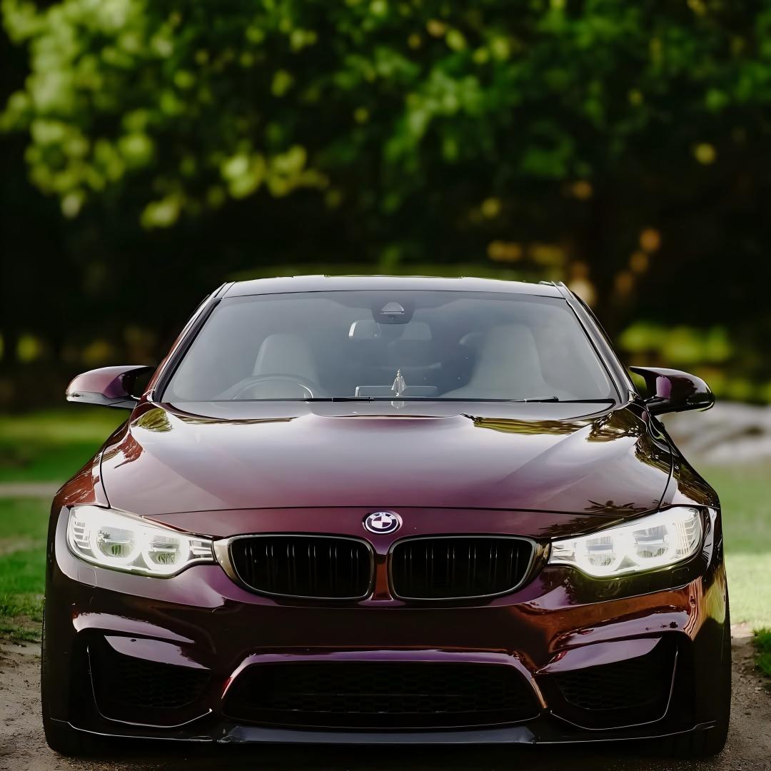 Gloss Metallic Plum Purple Car Vinyl Wrap PET