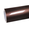 Gloss Liquid Cocoa Brown Car Vinyl Wrap PET