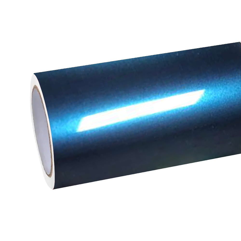 Gloss Liquid Interstellar Blue Car Vinyl Wrap PET