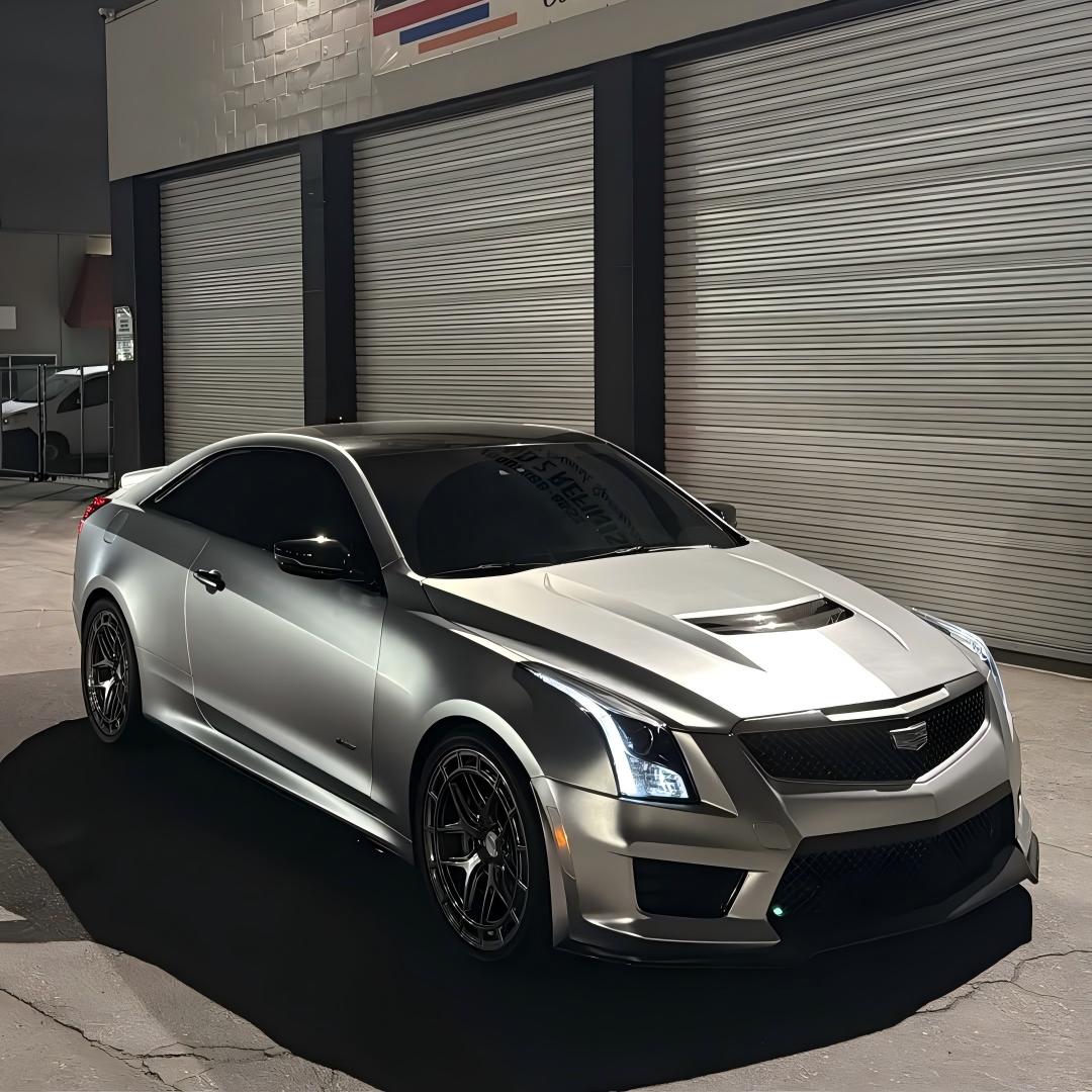 Satin Chrome Silver Car Vinyl Wrap