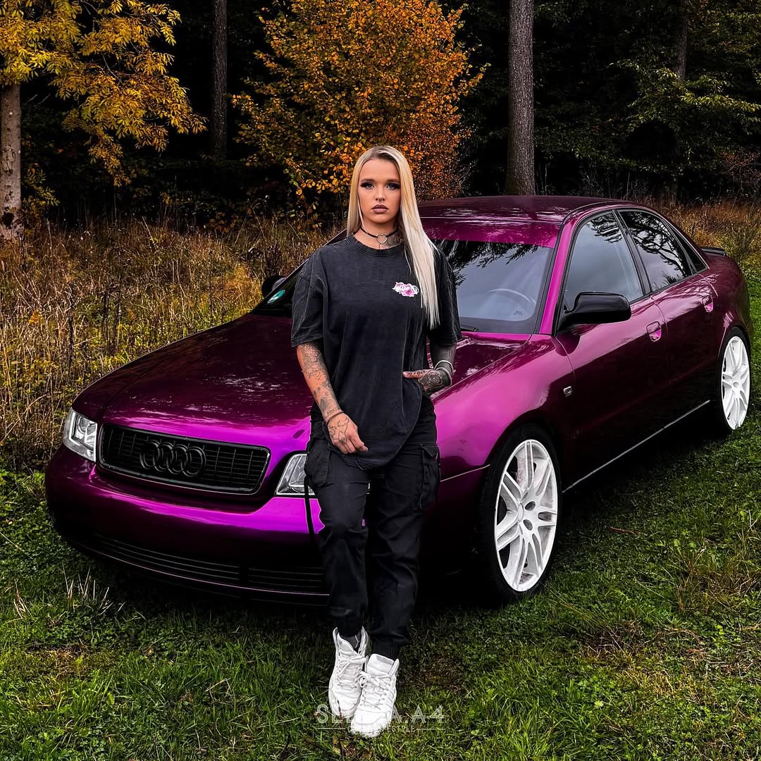 Gloss Metallic Passionate Purple Car Vinyl Wrap PET