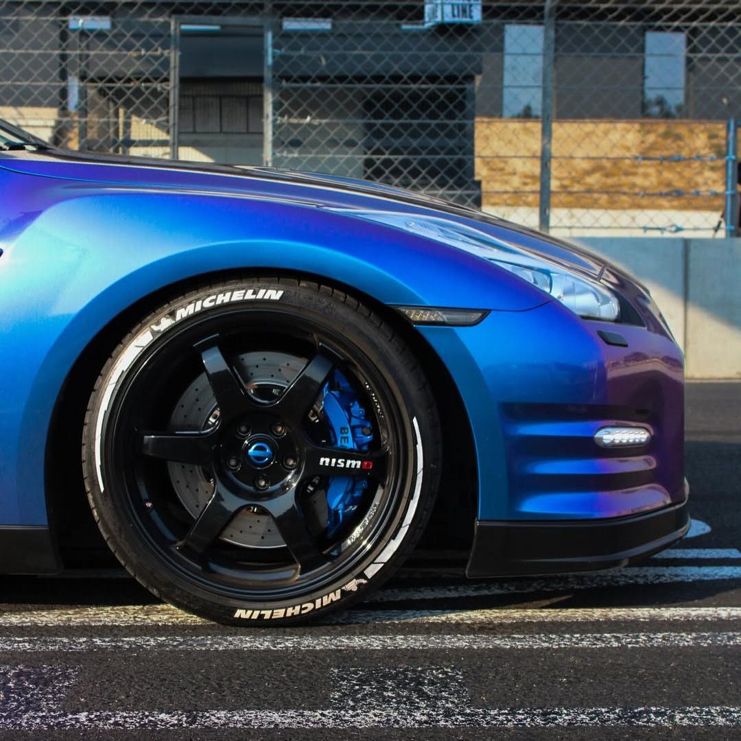 Gloss Chameleon Blue Purple Car Vinyl Wrap