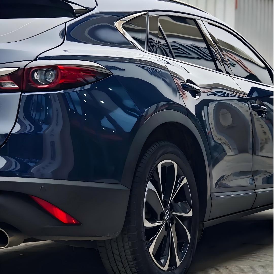 Gloss Metallic Midnight Blue Car Vinyl Wrap