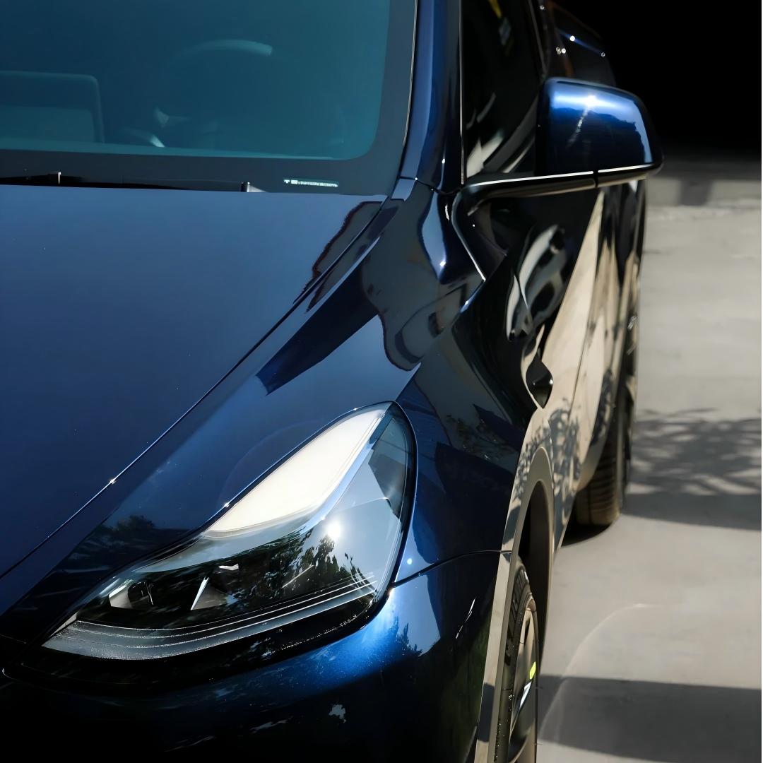 Gloss Metallic Midnight Blue Car Vinyl Wrap
