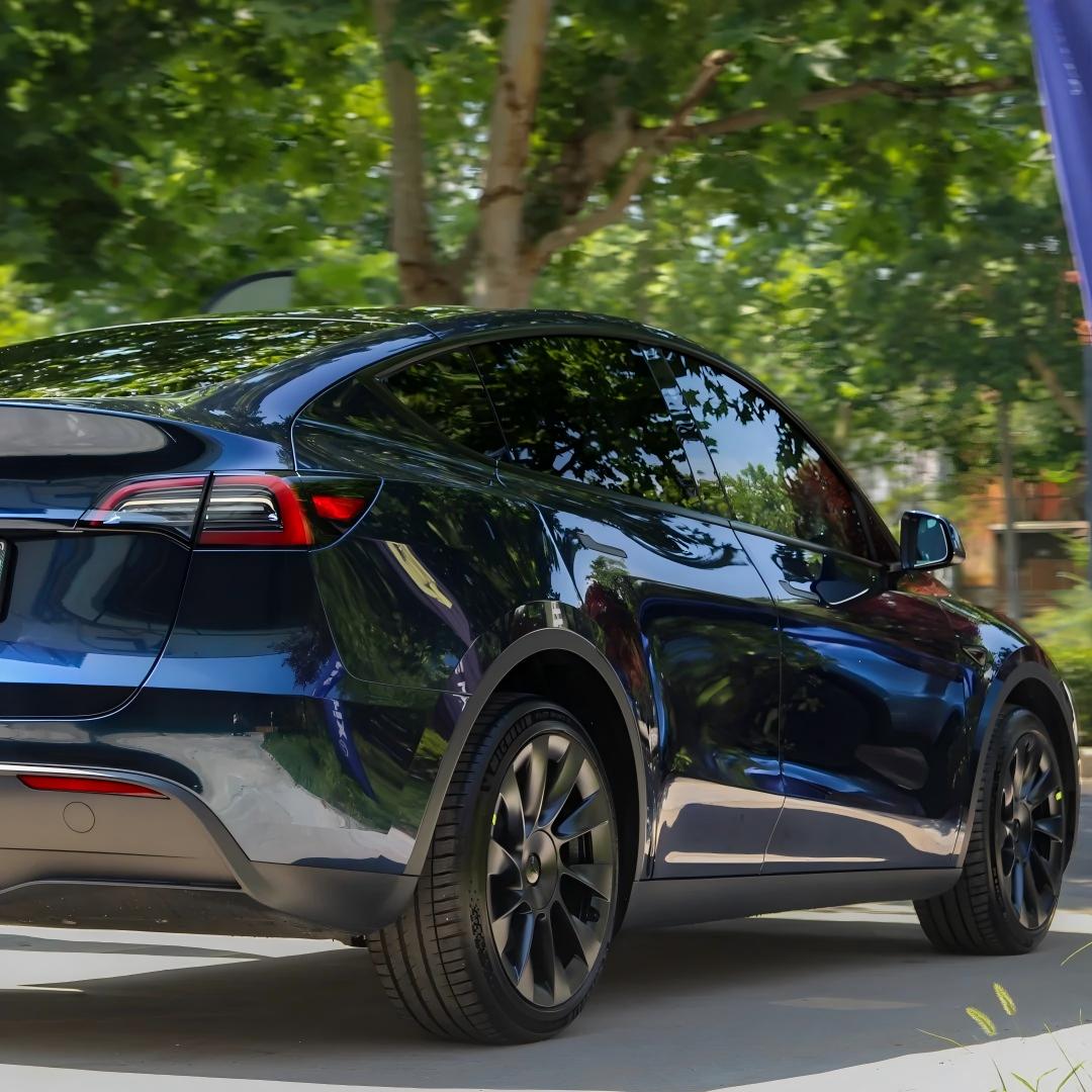 Gloss Metallic Midnight Blue Car Vinyl Wrap