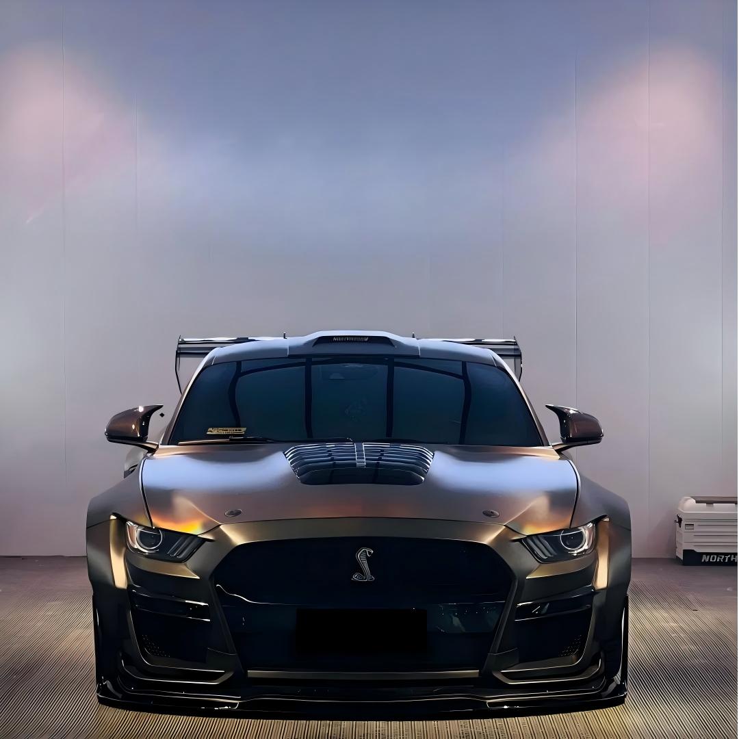 Matte Rainbow Holographic Chrome Tungsten Car Vinyl Wrap PET