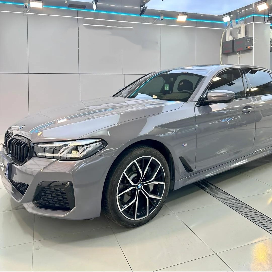 Gloss Metallic Glitter Grey Car Vinyl Wrap