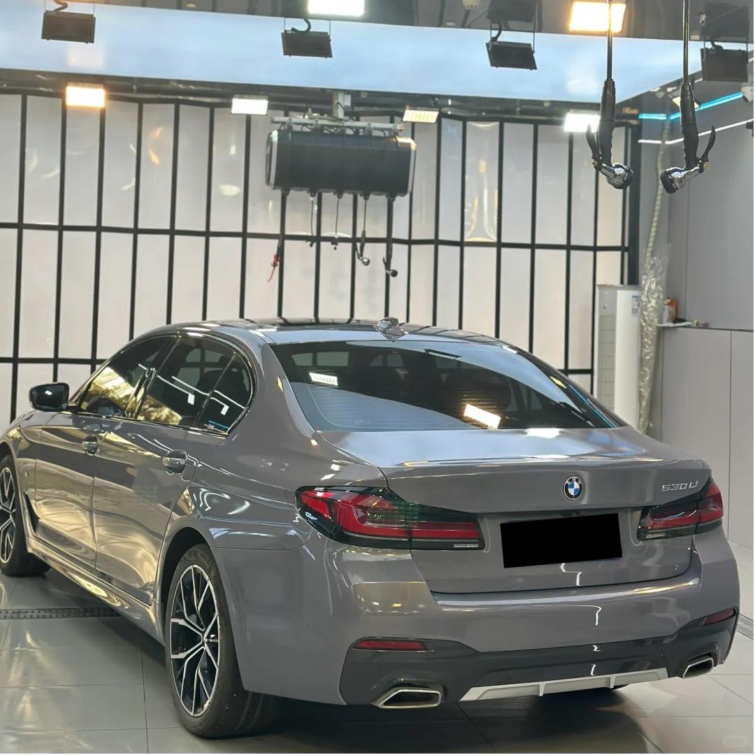 Gloss Metallic Glitter Grey Car Vinyl Wrap