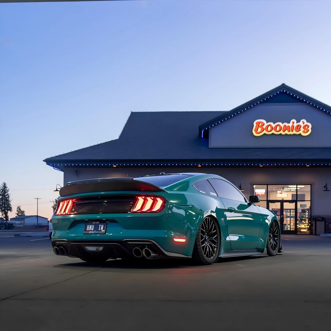 Gloss Storm Green Car Vinyl Wrap PET