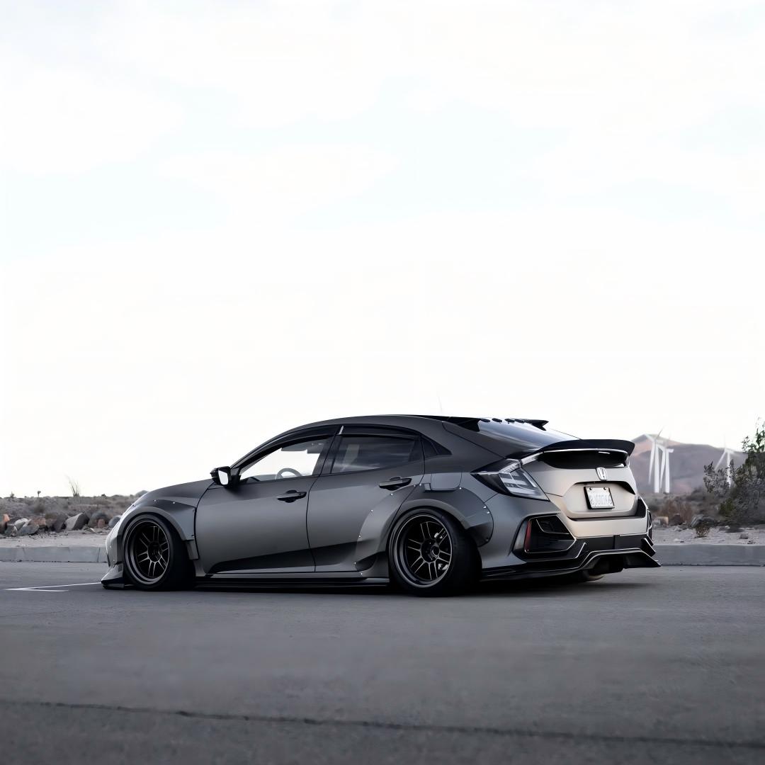 Matte Ultimate Flat Meteorites Grey Car Vinyl Wrap PET