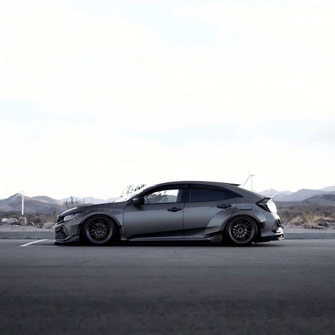 Matte Ultimate Flat Meteorites Grey Car Vinyl Wrap PET