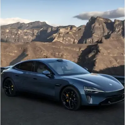 Gloss Metallic Chameleon Color Shift Grey Blue Car Vinyl Wrap PET 02