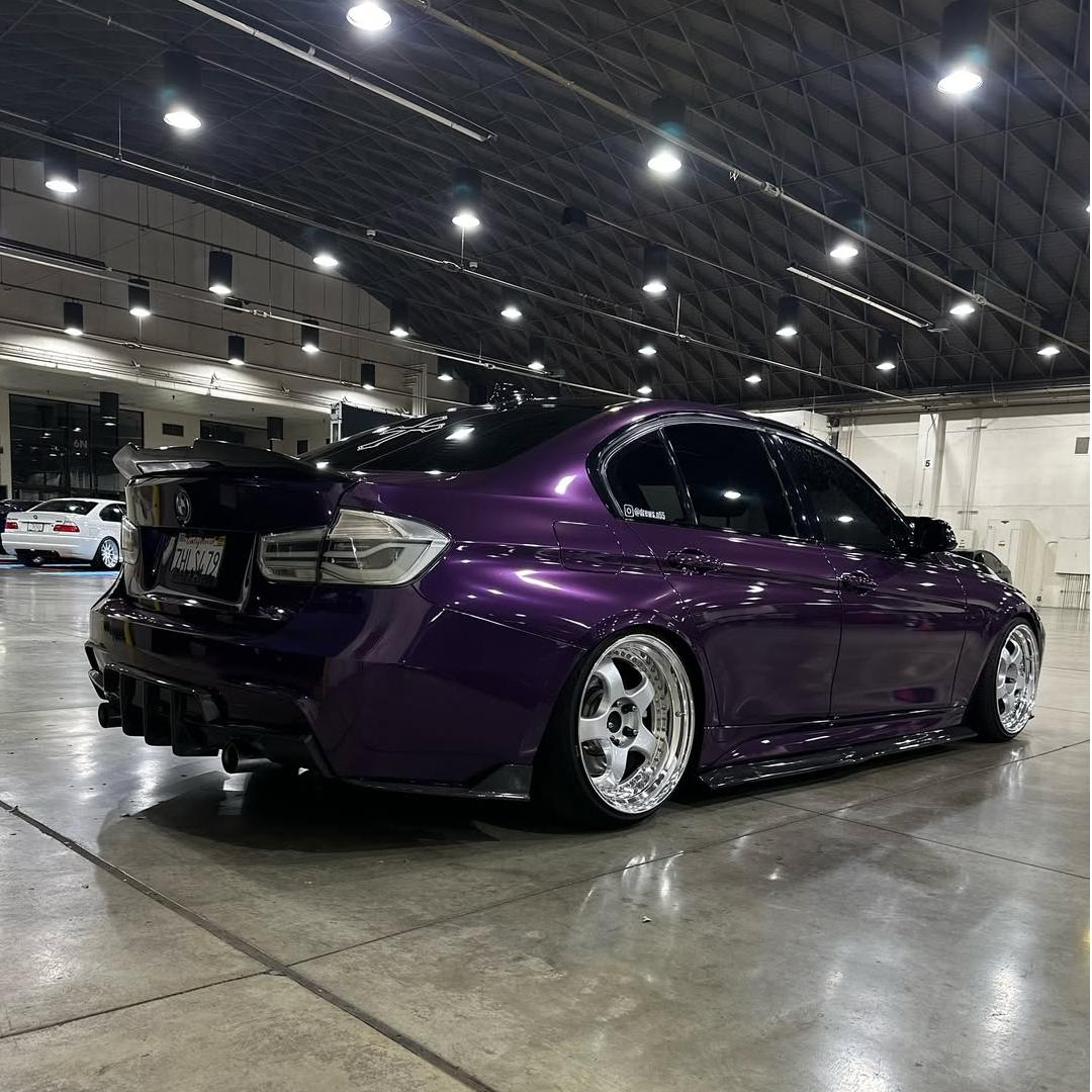 Gloss Metallic Twilight Purple Car Vinyl Wrap PET