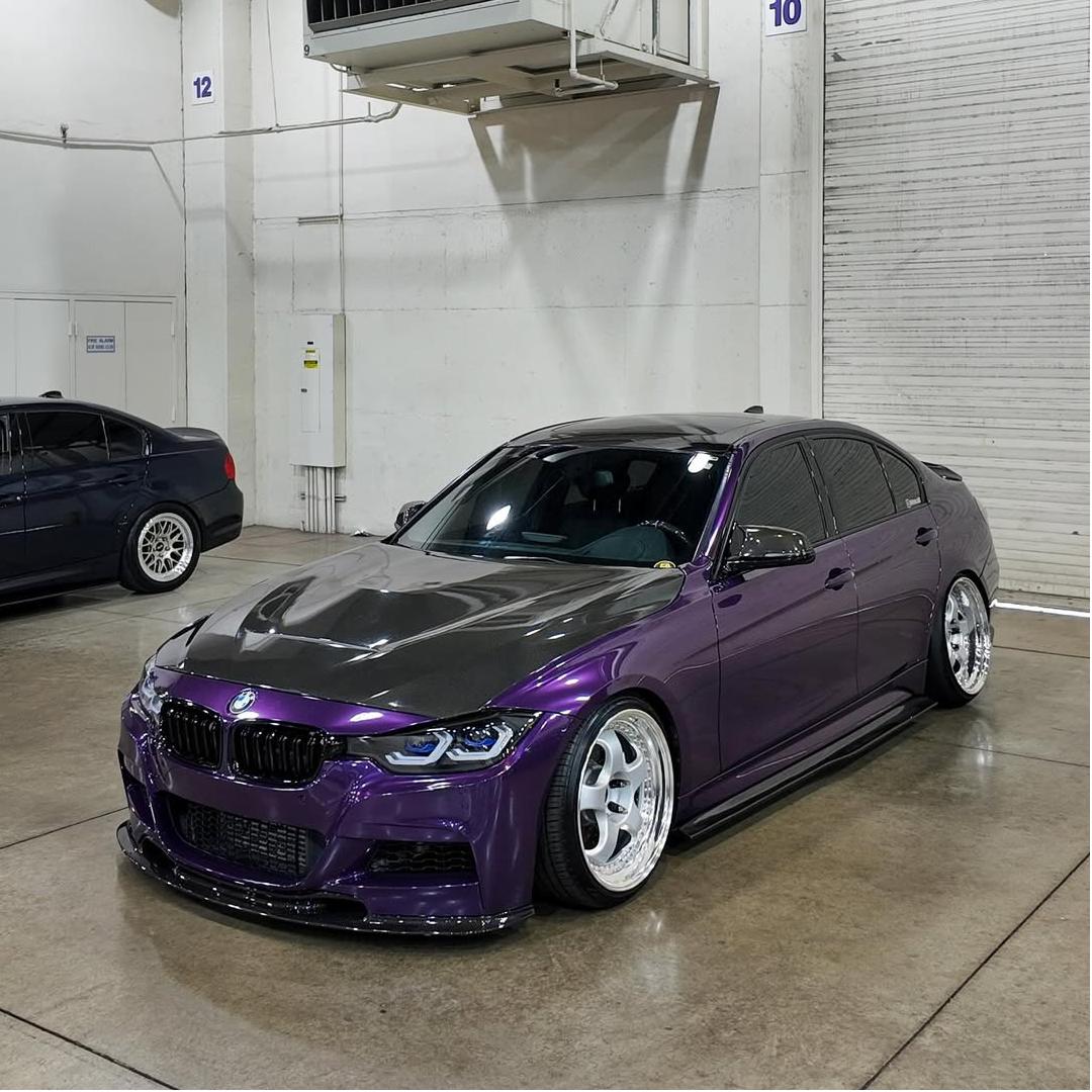 Gloss Metallic Twilight Purple Car Vinyl Wrap PET