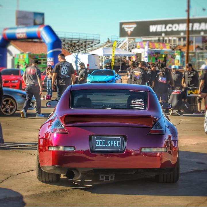 Gloss Metallic Rubellite Purple Car Vinyl Wrap PET 