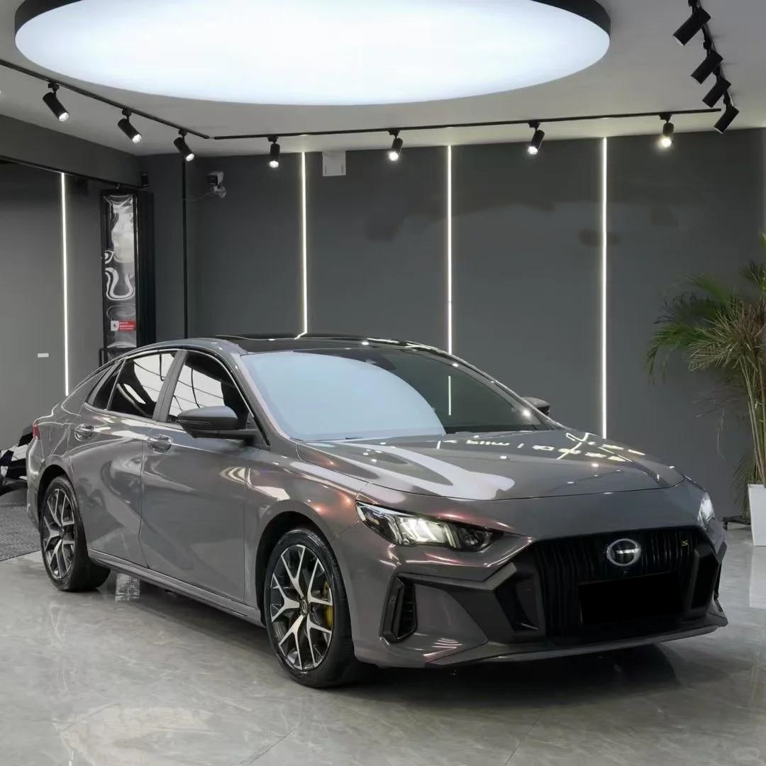 Gloss Metallic Sparkle Glitter Purple Car Vinyl Wrap PET