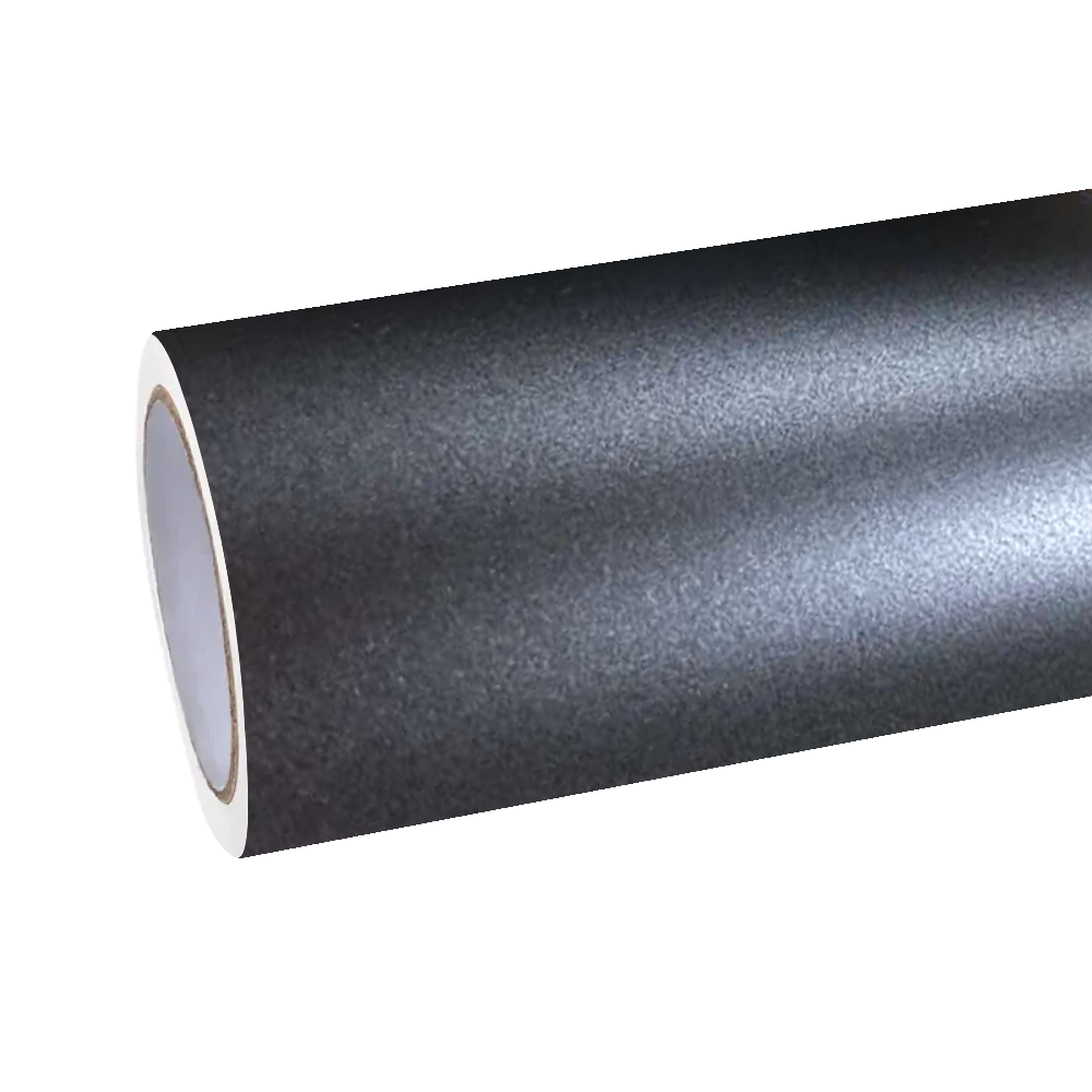 Matte Metallic Dark AMG Grey Car Vinyl Wrap PET