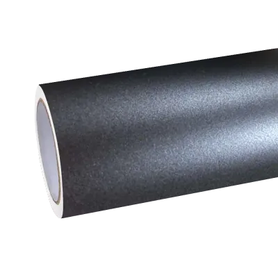 Matte Metallic Dark AMG Grey Car Vinyl Wrap PET 01