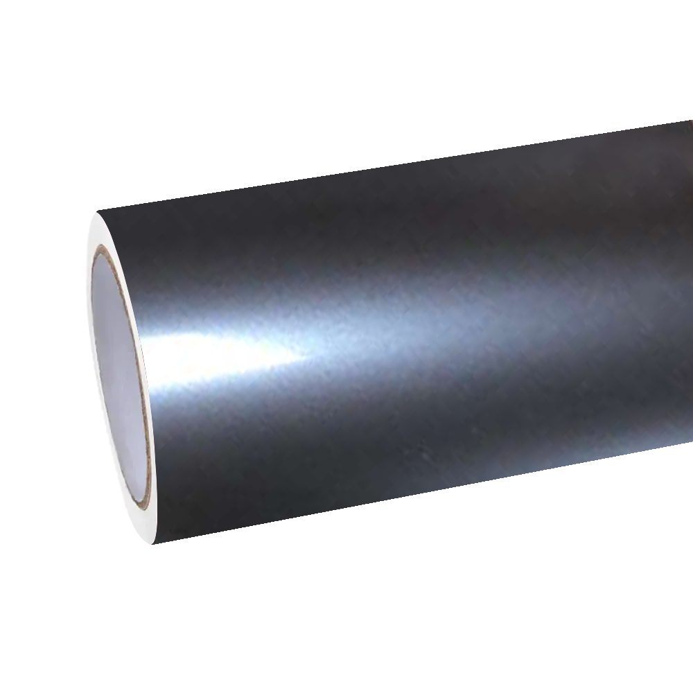 Gloss Metallic Liquid Agate Grey Car Vinyl Wrap PET