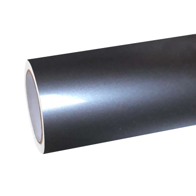 Gloss Metallic Liquid Agate Grey Car Vinyl Wrap PET 01