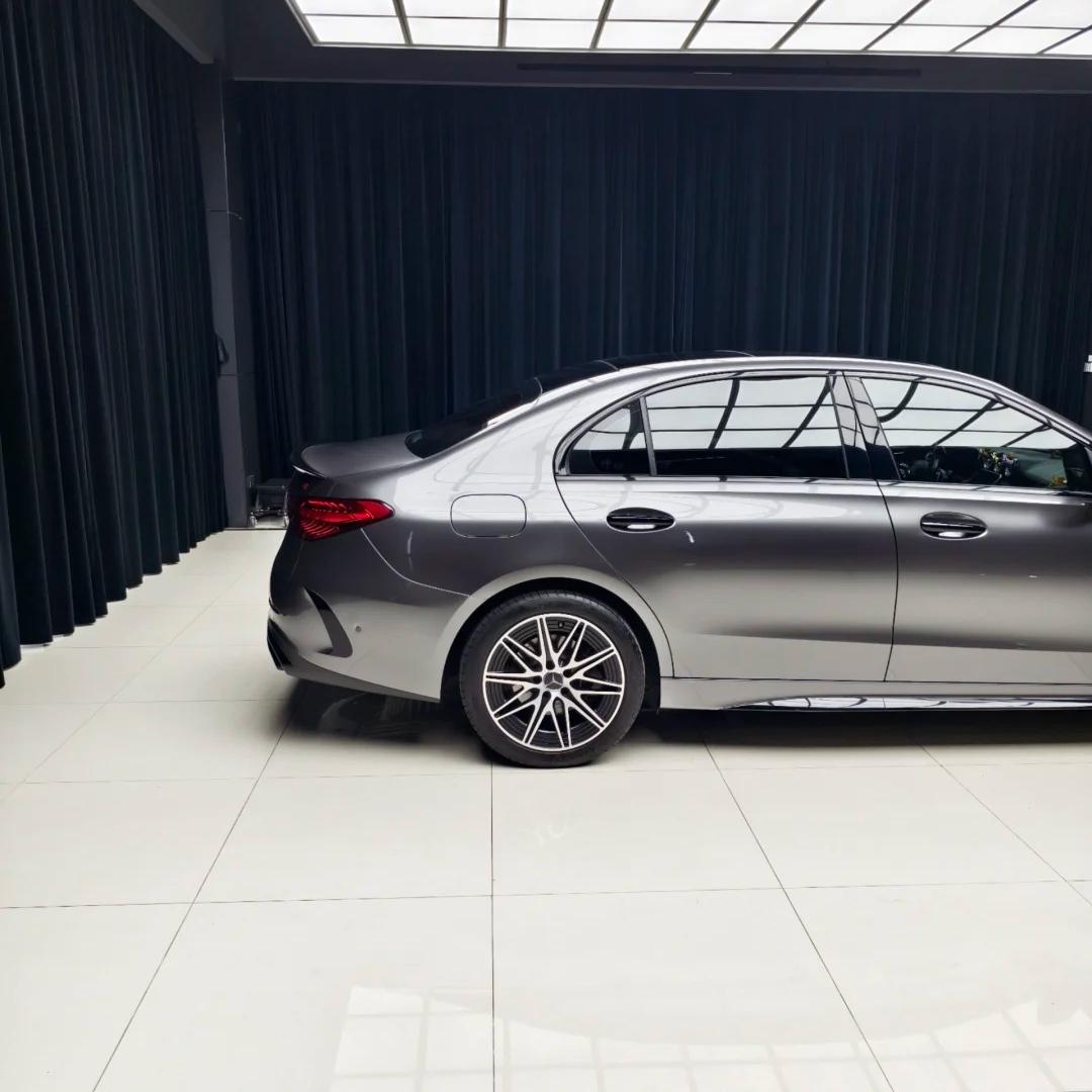 Gloss Metallic Liquid Agate Grey Car Vinyl Wrap PET