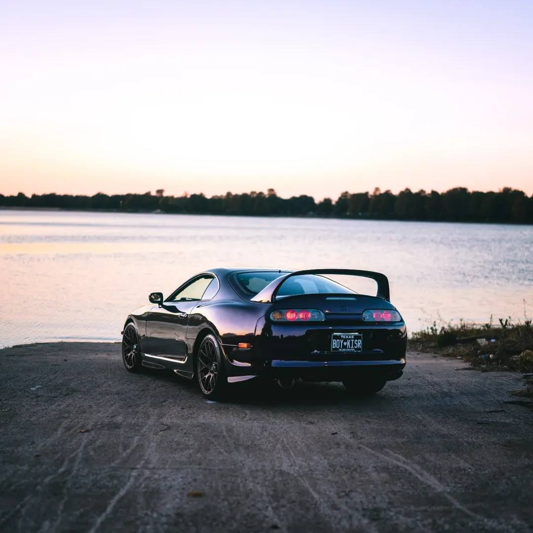Gloss Metallic Gentian Purple Car Vinyl Wrap  PET