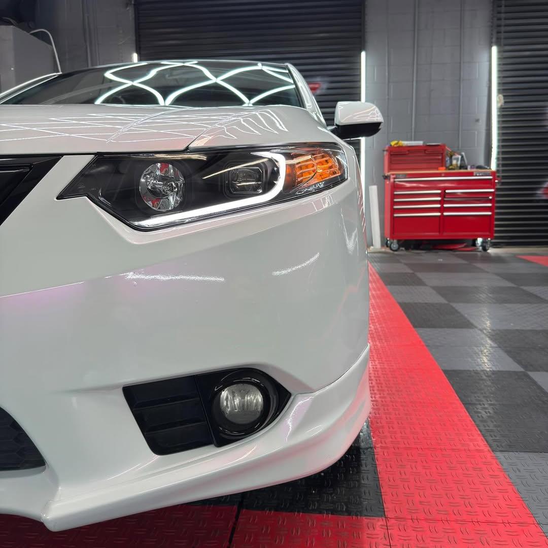 Gloss Metallic Chameleon Pearl Pink White Car Vinyl Wrap PET