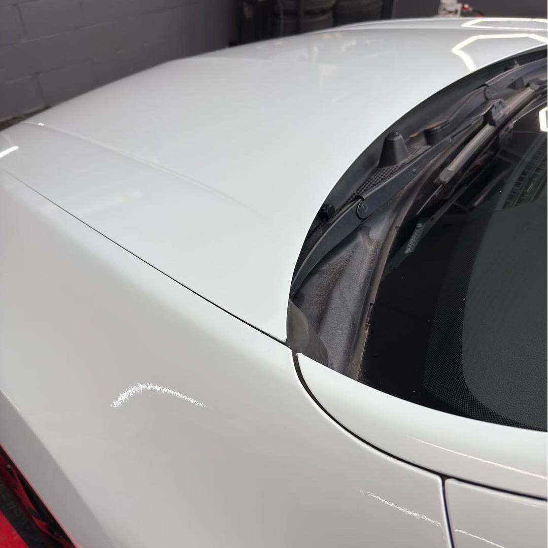 Gloss Metallic Chameleon Pearl Pink White Car Vinyl Wrap PET