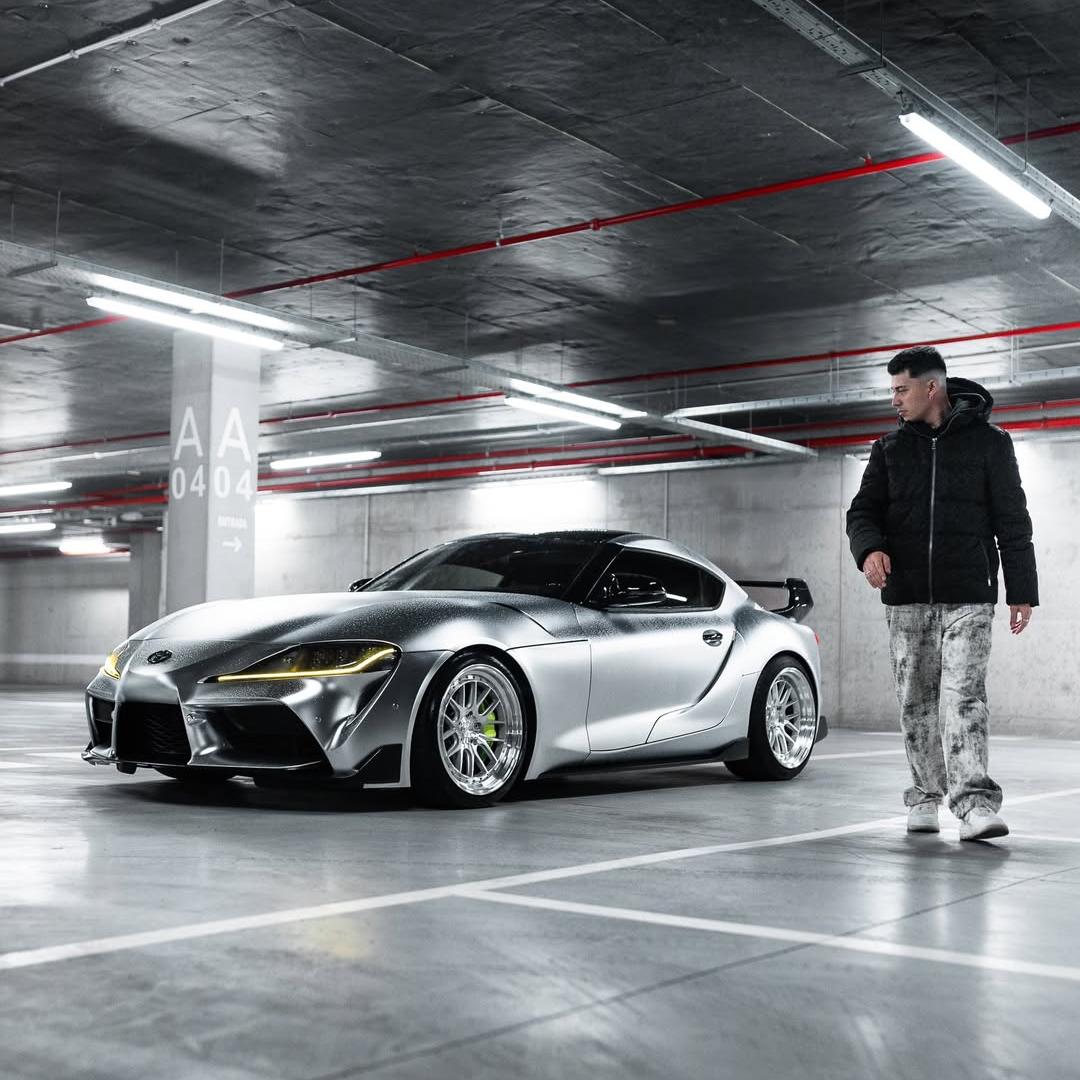 Matte Satin Chrome Silver Car Vinyl Wrap 